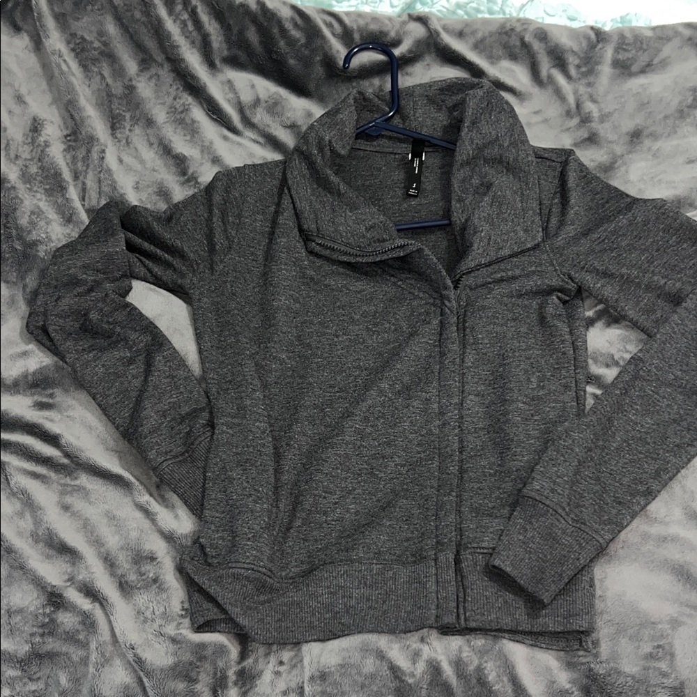Aeropostale Dark Gray Zip-Up sweatshirt